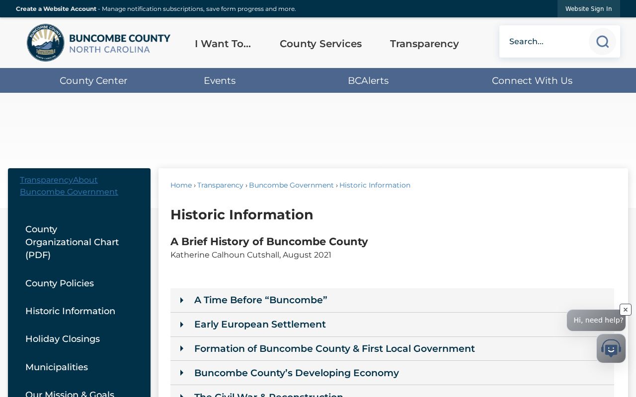 Asheville residents directory Buncombe County historic information